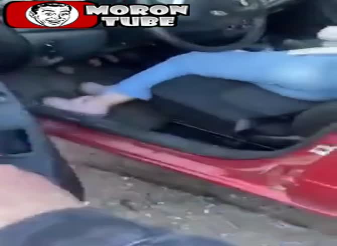 Video :When his girlfriend does show up, she is inebriated (not to mention the condition of the automobile)!
